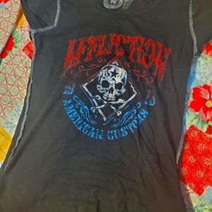 Affliction shirt xl